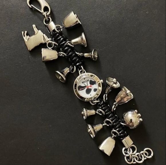 MOSCHINO  I Love Cows Ladies Charms Watch/New Without Box/Need A New Battery!!! - Picture 1 of 3